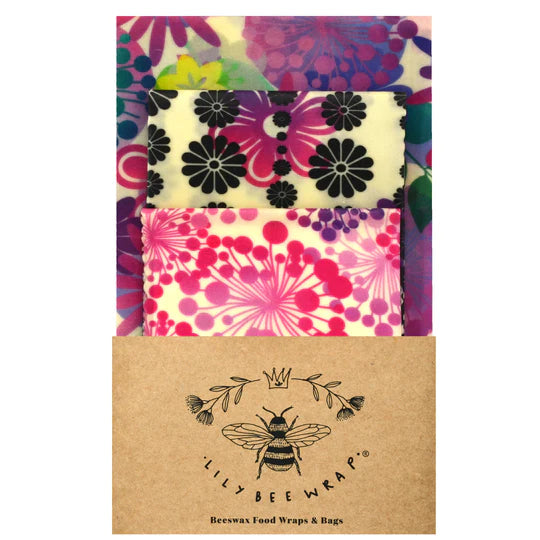 Beeswax Wraps - Set of 3