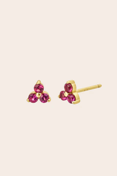 Birthstone Studs (NEW) -  Gold