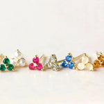 Birthstone Studs (NEW) -  Gold