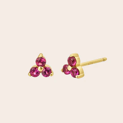 Birthstone Studs (NEW) -  Gold