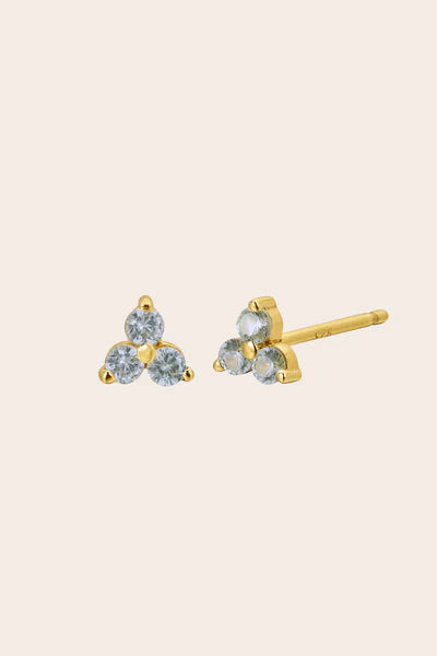 Birthstone Studs (NEW) -  Gold