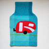 Blanket hot water bottle cover - Caravan