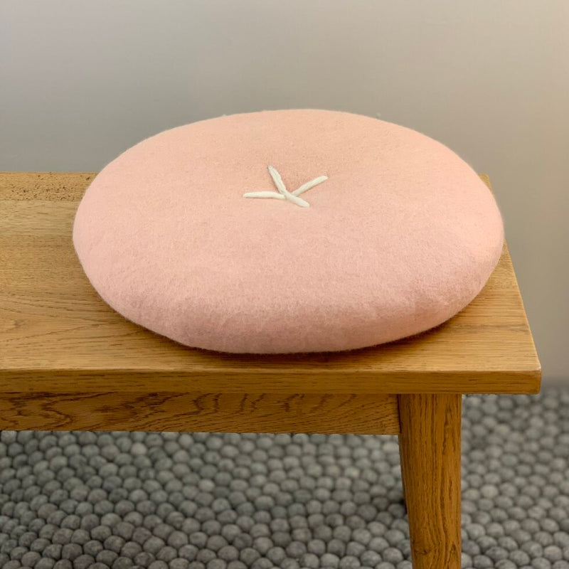 Felt Button Cushion