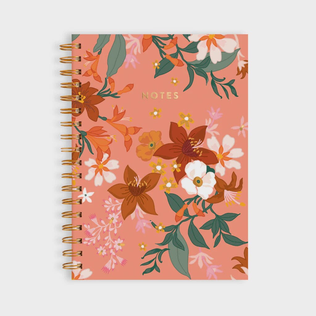 Bohemia Spiral Notebook Stationery Fox and Fallow 