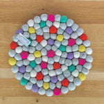 Felt Ball Pot Stands