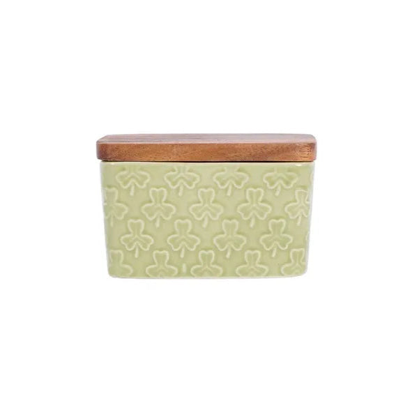 Clover Leaf Butter Dish