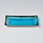 Sky Blue Sashimi Plate