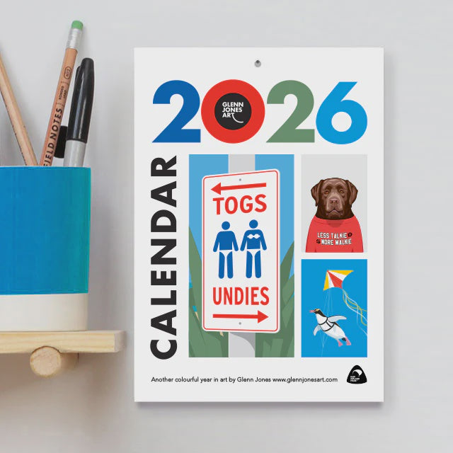 Glenn Jones 2026 Calendar