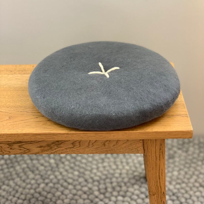 Felt Button Cushion