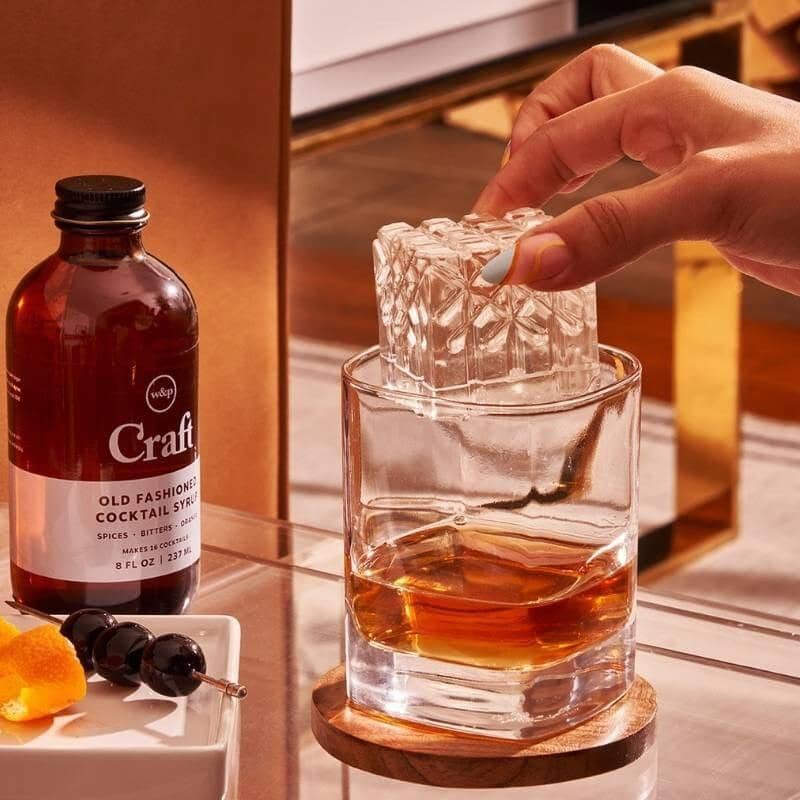 Cocktail Ice Tray - Crystal