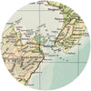 Circle Map Decals - Medium, Other Areas