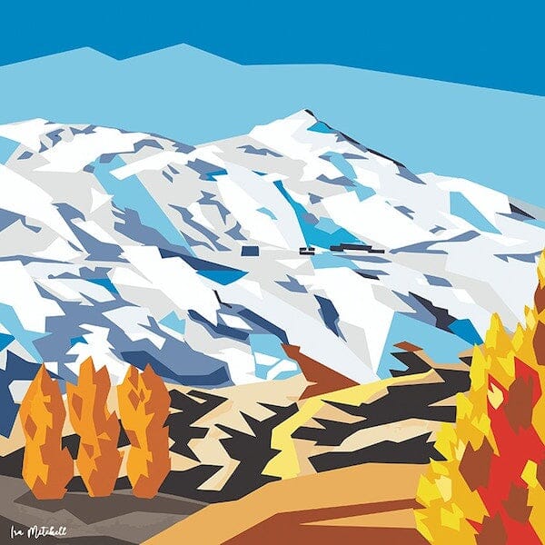 Coronet Peak, Blue Sky - Ira Mitchell