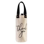 Cotton Wine Bag - Thank You