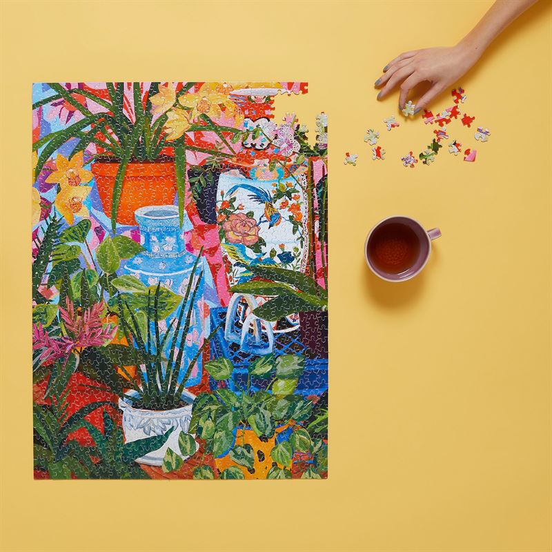 Werkshoppe Jigsaw Puzzle - Tropical Vases