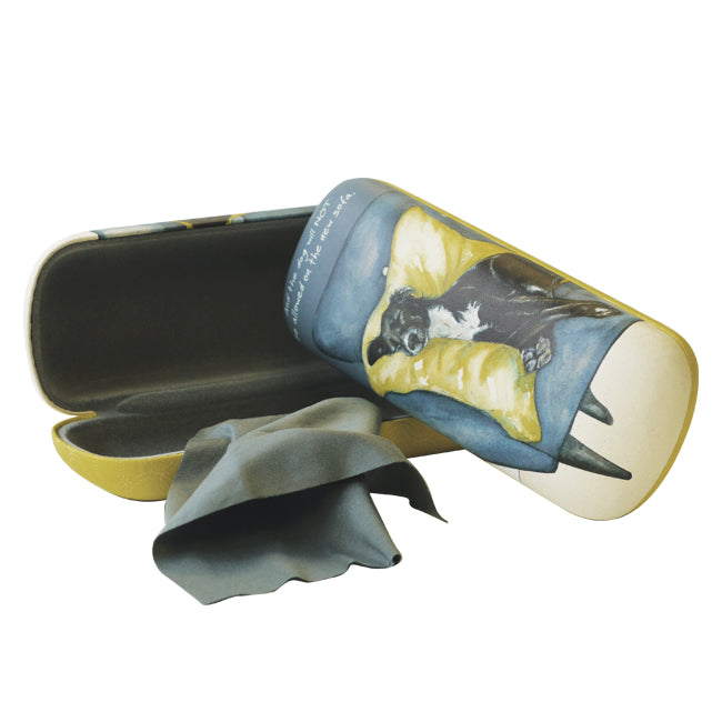 Little Dog Laughed Glasses Case