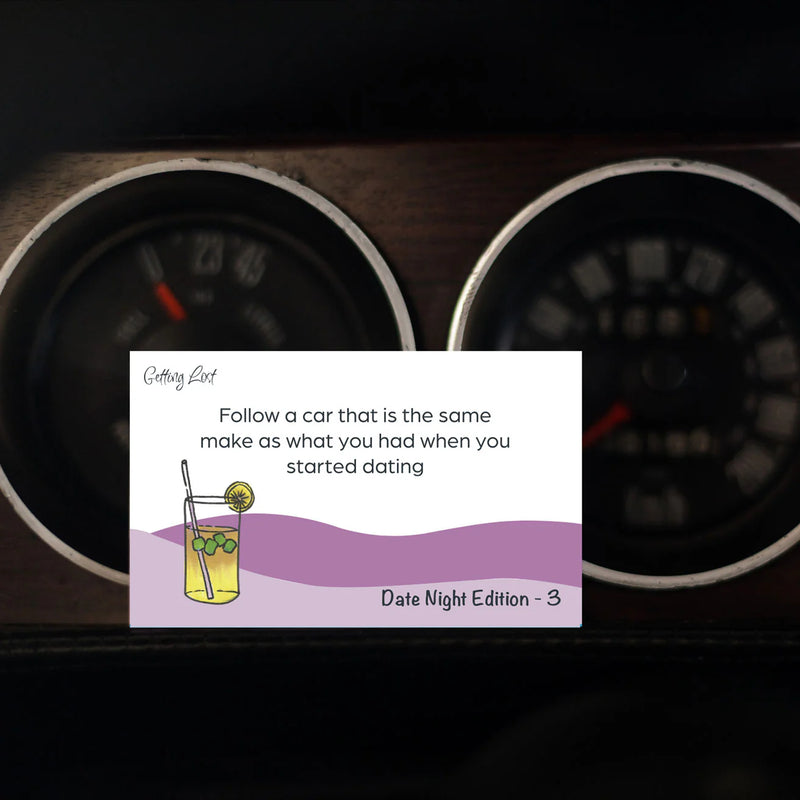 Getting Lost Car Game - Date Night Edition