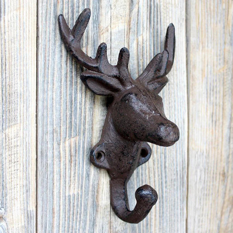 Cast Iron Deer Hook