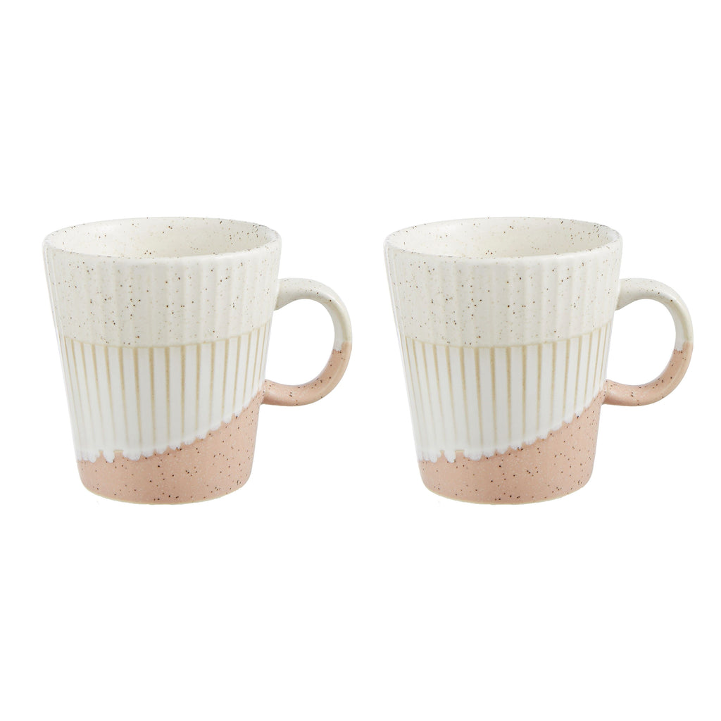 Dipped Mugs - Set of 2 Tableware Not specified 