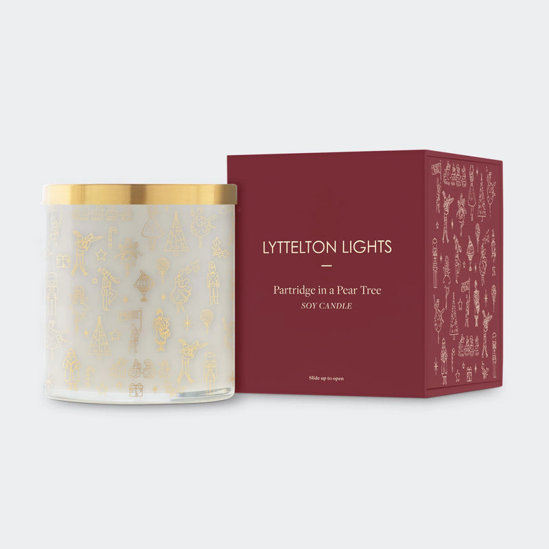 Lyttelton Lights Christmas Candle - Pear & Pine
