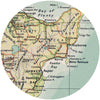Circle Map Decal - Large, other areas