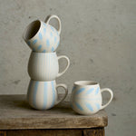 Robert Gordon Hug Me Mugs - Forget Me Not Set of 4