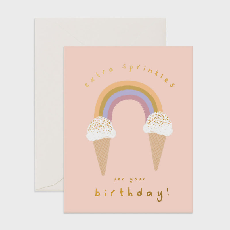 Extra Sprinkles Birthday Card
