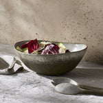 Deep Oval Stoneware Bowl
