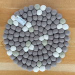 Felt Ball Pot Stands