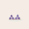 Birthstone Studs  - Silver