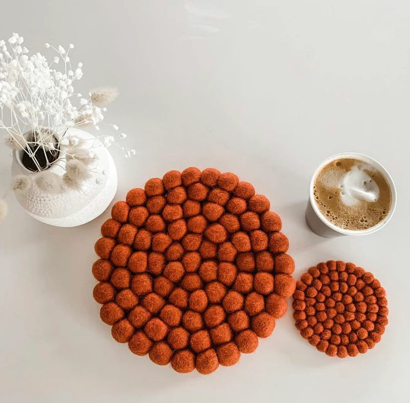 Felt Ball Trivet