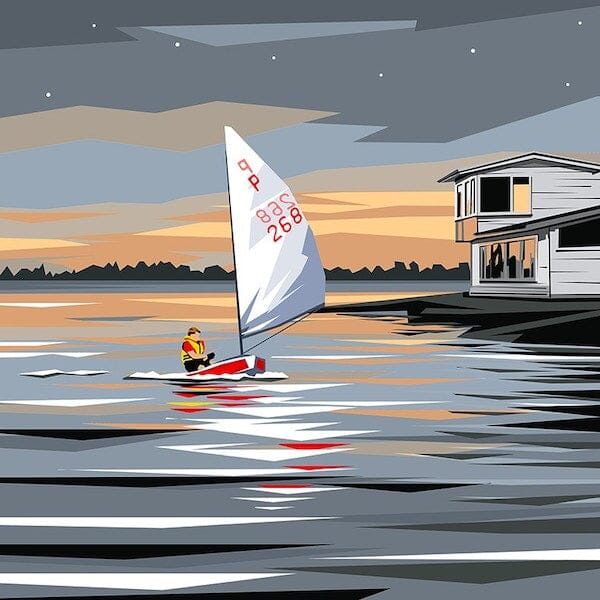 Ferrymead Sailing Art - Image Vault Ira Mitchell 