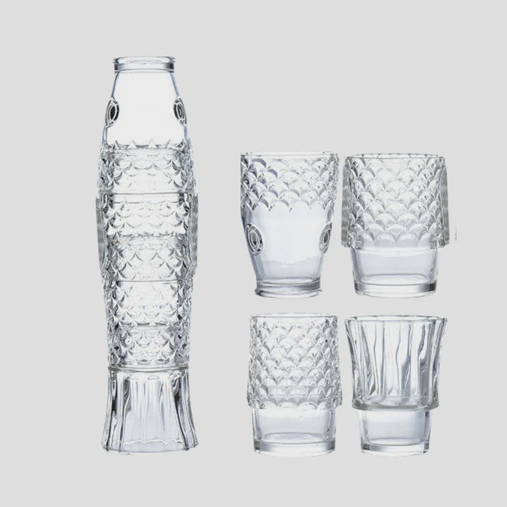 Stackable Fish Tumblers - Clear