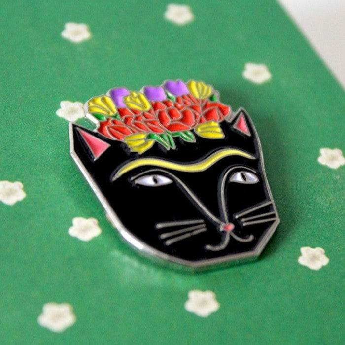 Enamel Pin - Frida Catlo