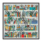 Books & Ladders Board Game