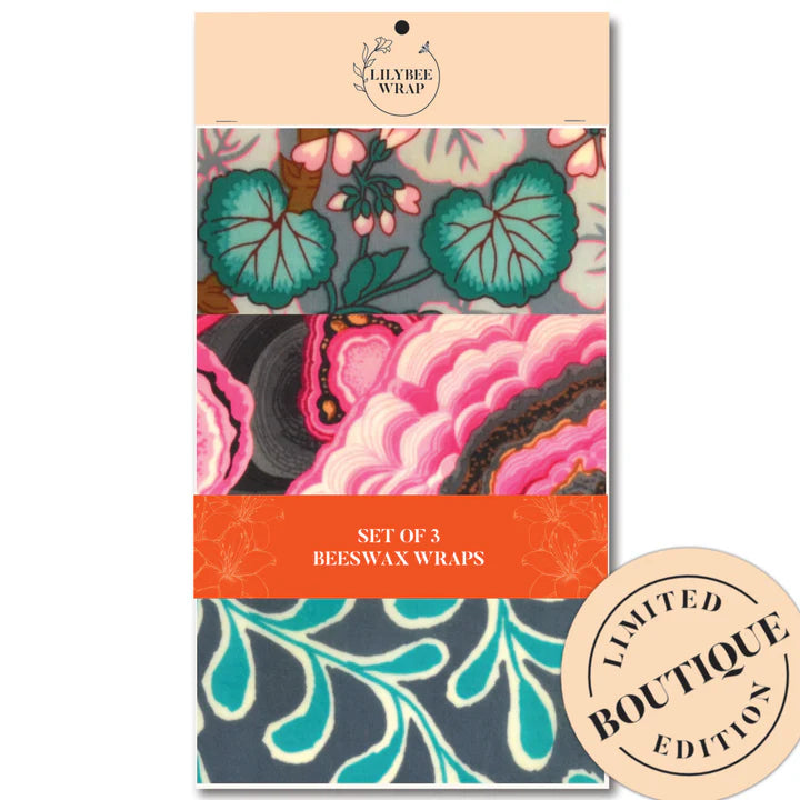 Beeswax Wraps - Set of 3