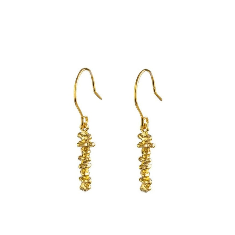 Gold Stack Earrings