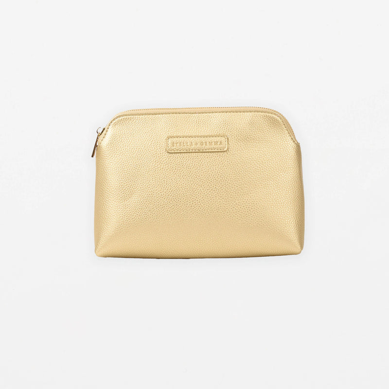S + G Makeup Bag Gold
