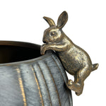 Hanging Rabbit - Antique Gold