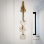 Heart, Daisy, Home - Steel Wall Art