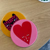 Studio Soph Ceramic Coaster - I Heart You