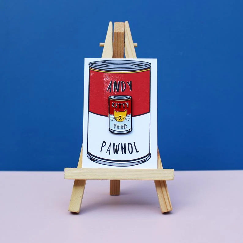 Enamel Pin - Andy Pawhol