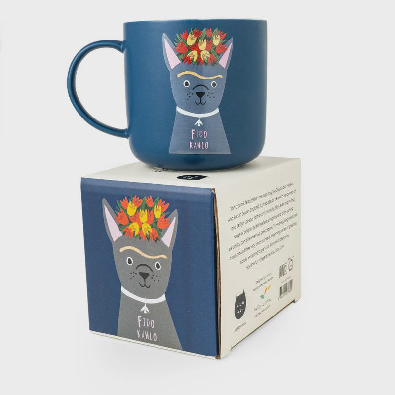 Fido Kahlo Mug