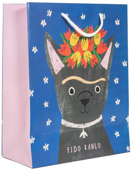 Fido Kahlo Gift Bag - Large