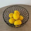 Mika Fruit Bowl - Black