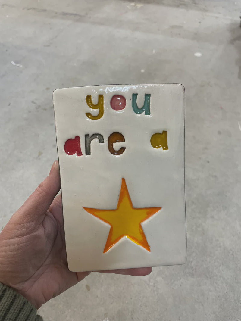 You Are A Star Ceramic Tile