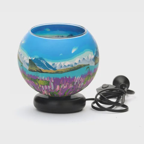 Glass Lamp, Lupins