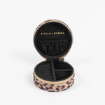 Jewellery Box Small Round Leopard