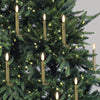 Deluxe Gold Christmas Tree Candle Set