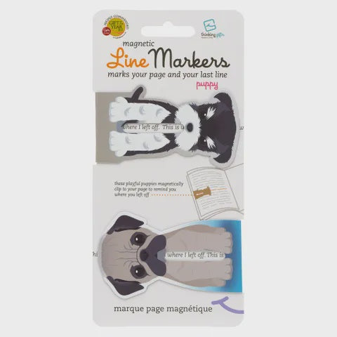Magnetic Bookmarks - Dogs