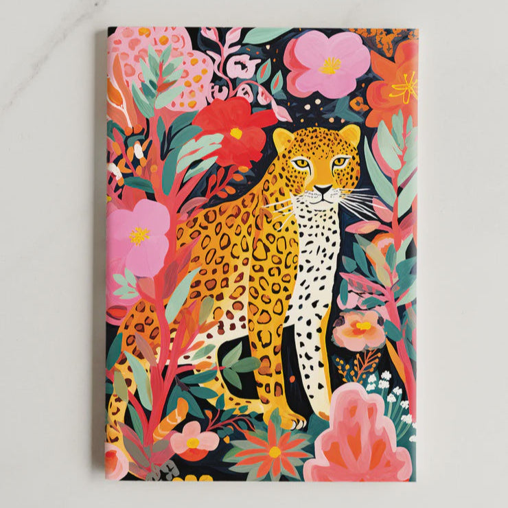 Ink Bomb A5 Notebook - Cheetah